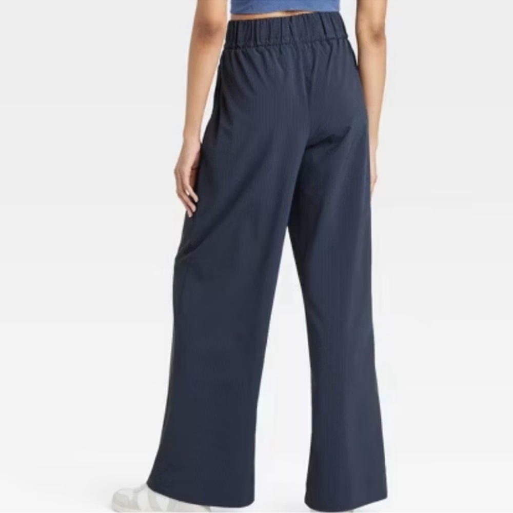 All in Motion navy blue wide leg pants medium - Picture 3 of 6
